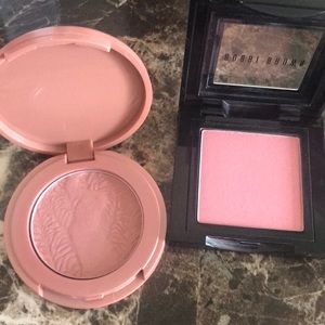 Bobbi Brown Blush and Tarte Blush